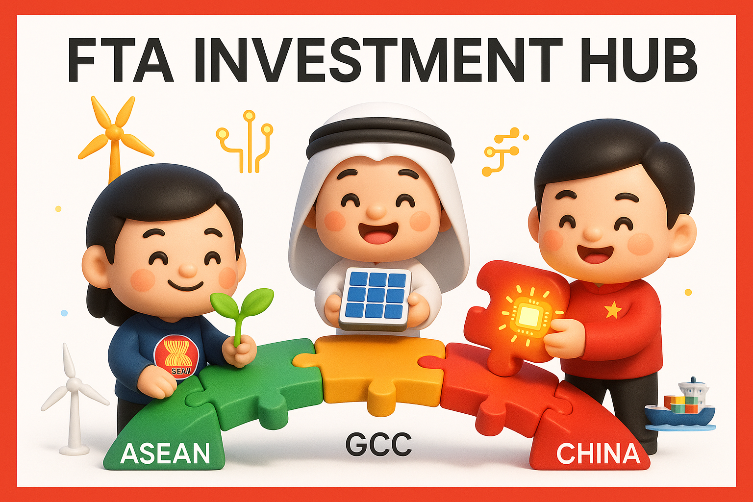 Top FTA Investment Opportunities in ASEAN-GCC-China Trade