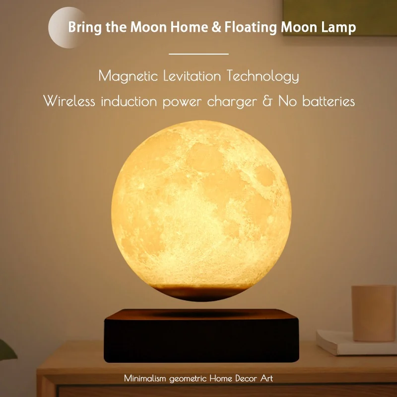 Floating moon lamp from a Temu marketplace product-family image