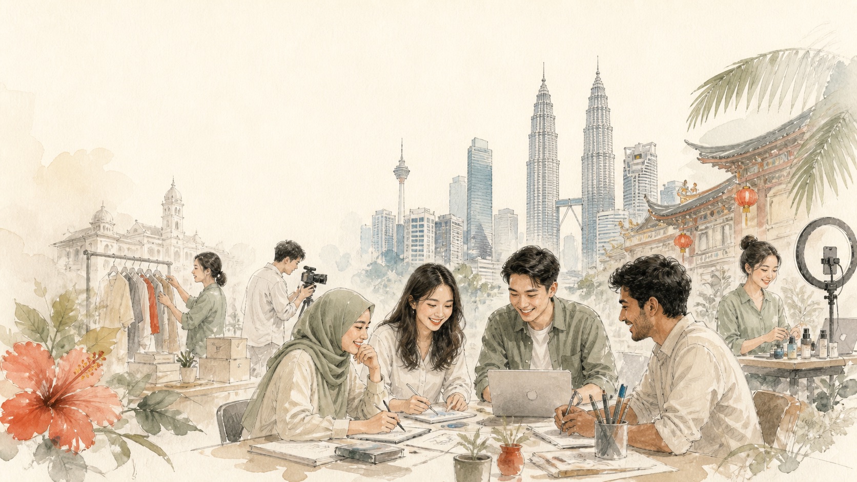 PONGO Malaysia local Kuala Lumpur team planning multilingual social commerce