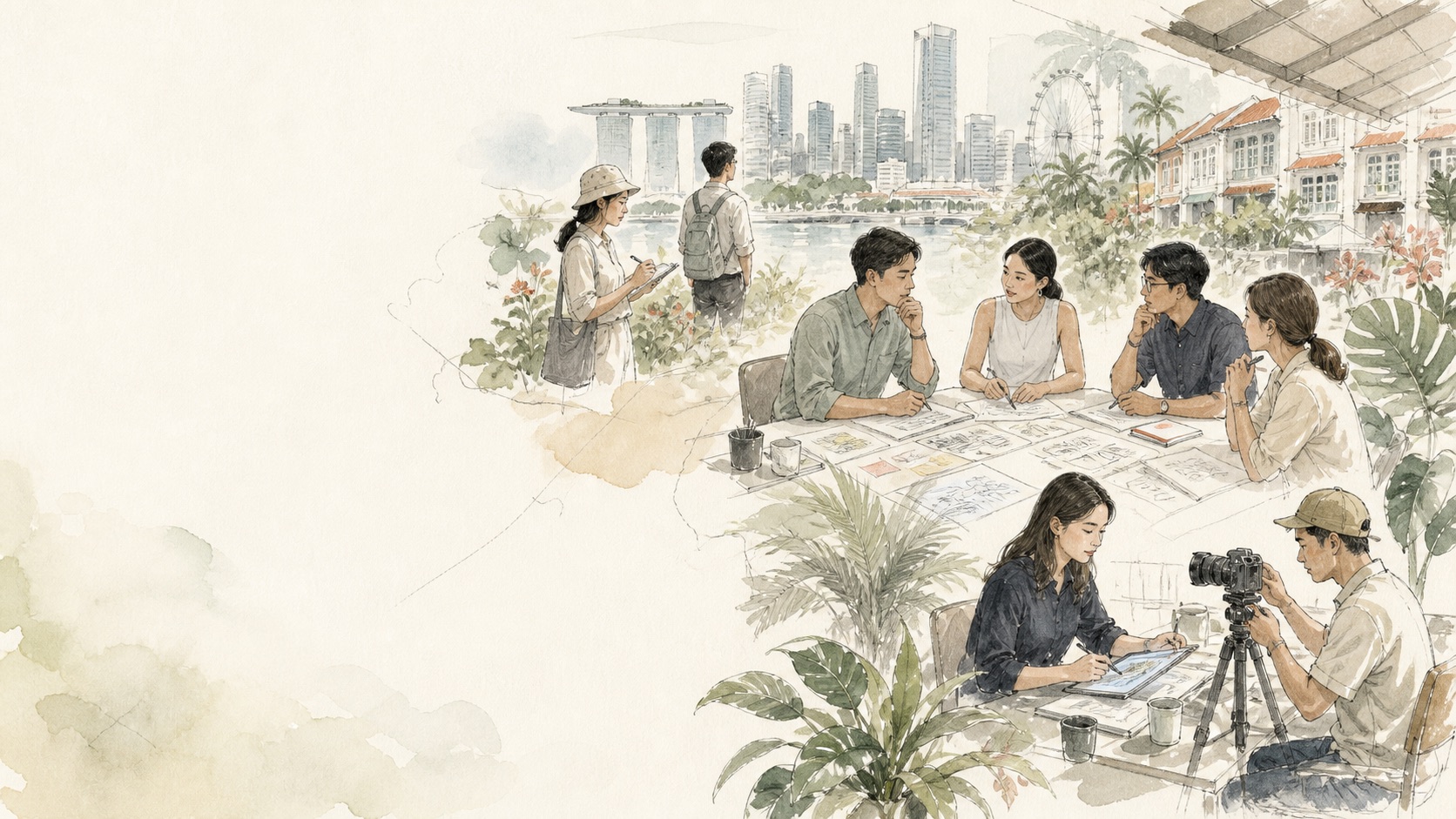 PONGO Singapore team connecting market research with local project planning