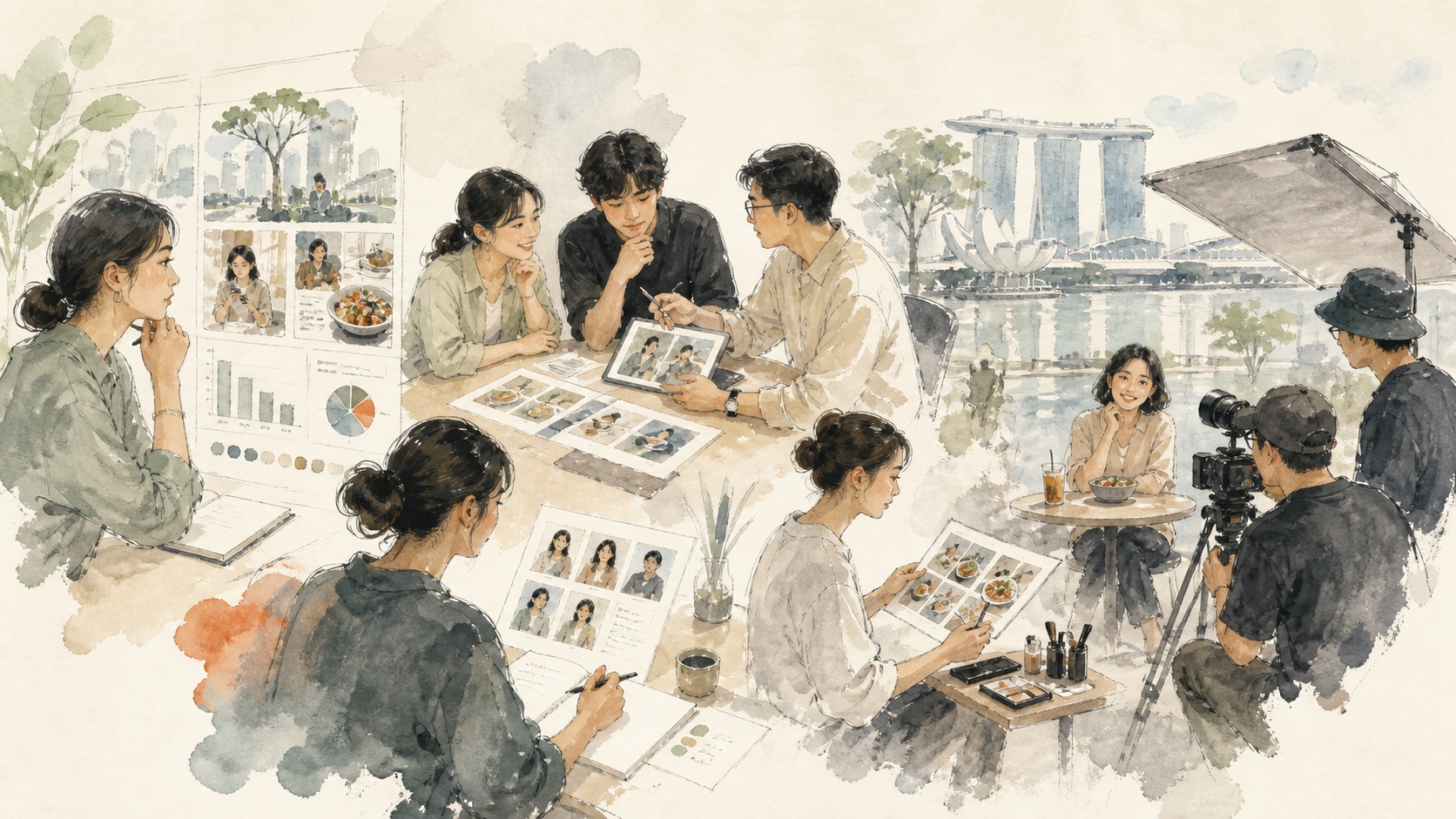 Singapore team turning consumer research into creator and local production execution