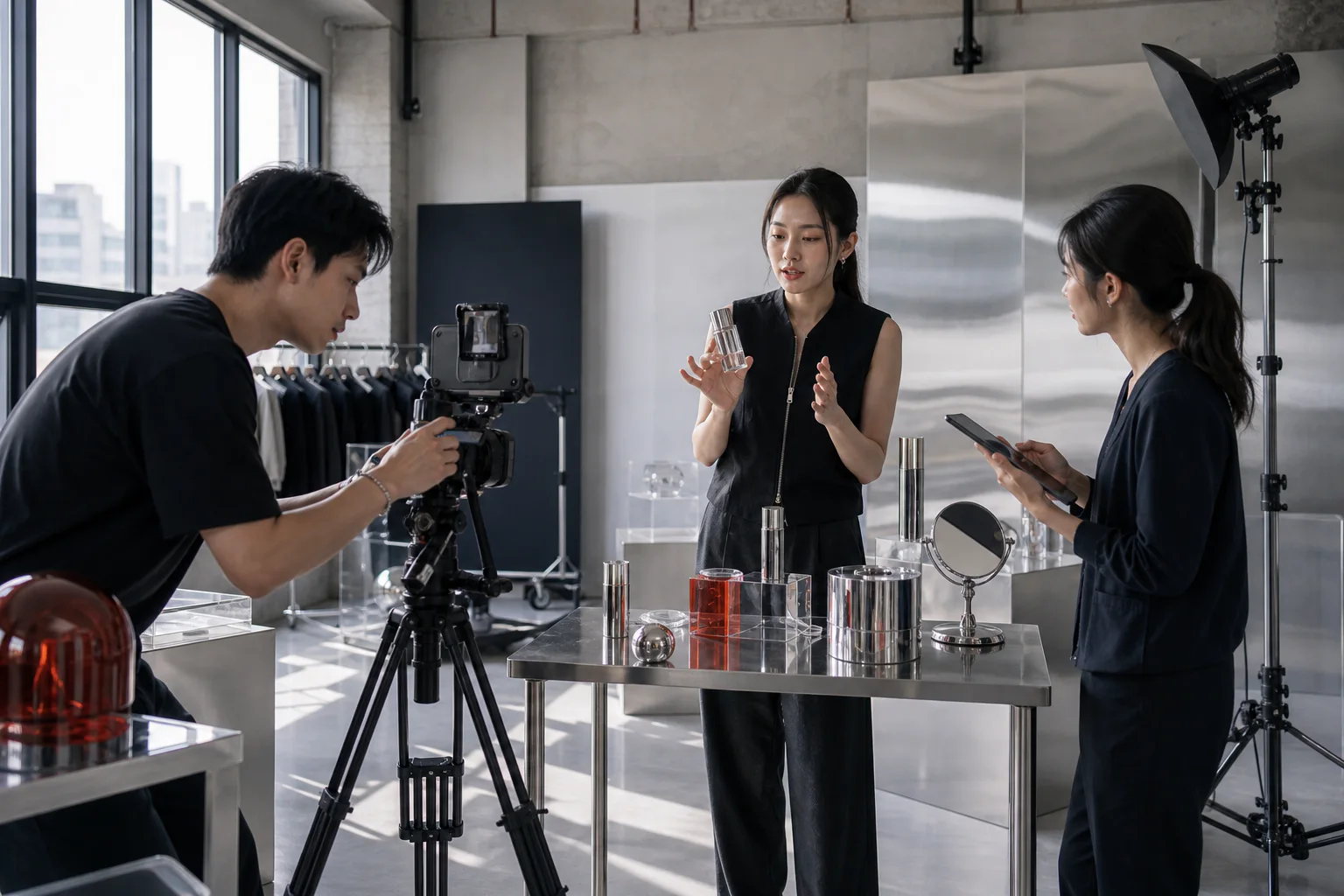 The room is infrastructure. The team creates performance., conceptual visualization