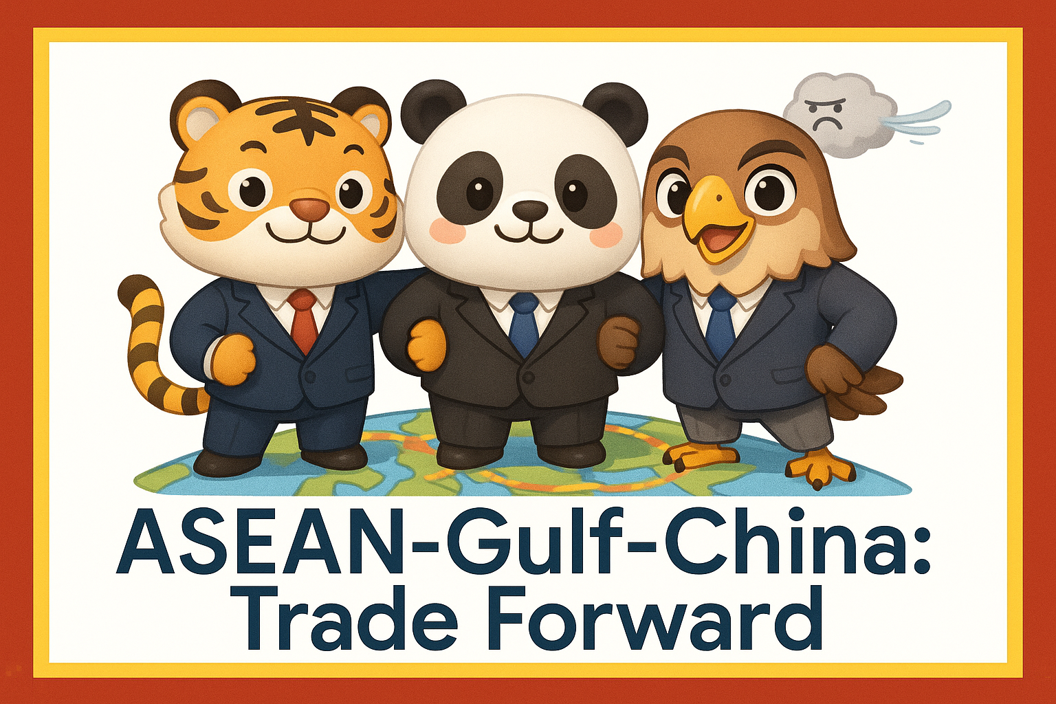 ASEAN-Gulf-China Trade Strategies vs US Tariff Pressures (2025 Review)